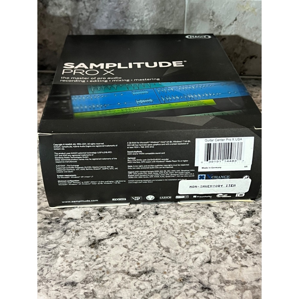 Magix Samplitude Pro X Audio Workstation Recording Editing Mixing Mastering - Picture 4 of 4